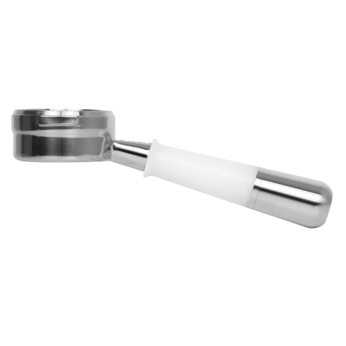 Pesado Stainless Steel Bottomless Hybrid Portafilter (6.0mm) - Oak Look - Image 12