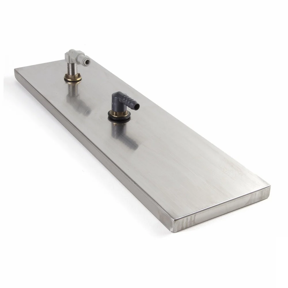 Espresso Parts 7"x24"x7/8" Rinser with Side Spray - Image 3