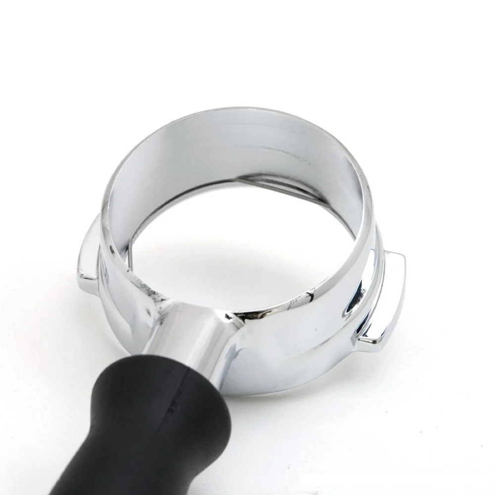 La Marzocco OEM Bottomless Portafilter - Factory Cut, Logo Embossed, Rubber Handle - Image 2