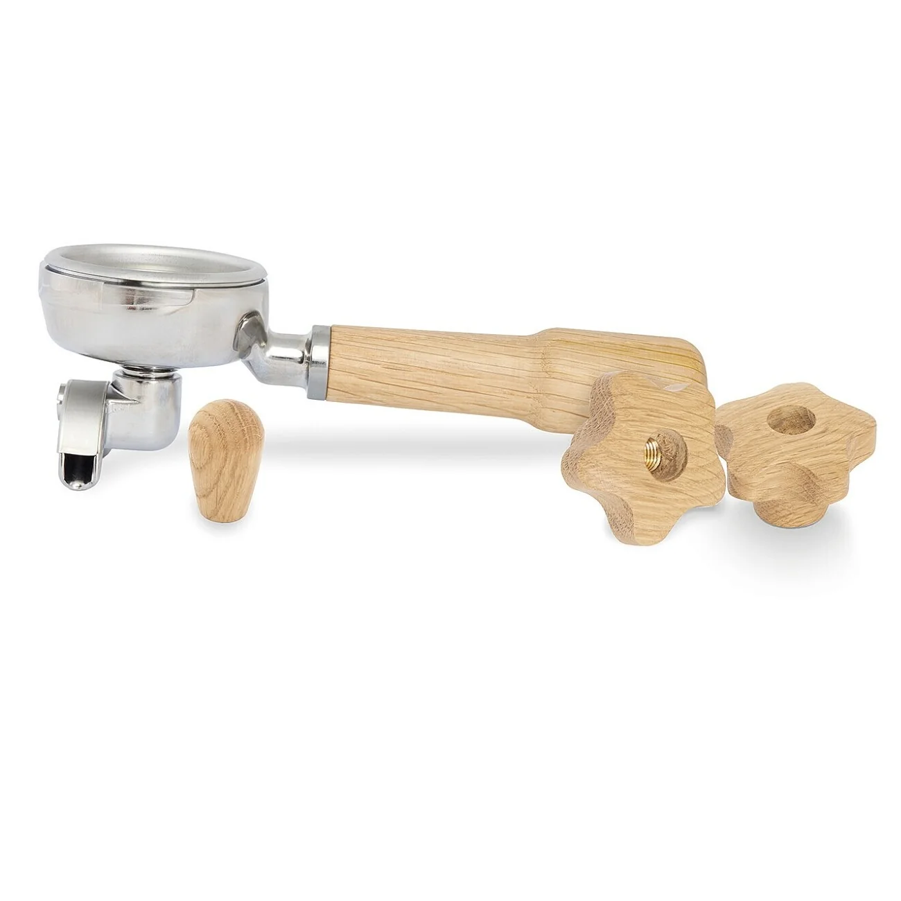 La Pavoni E61 Rotary Valve Wood Kit - Oak - Image 2