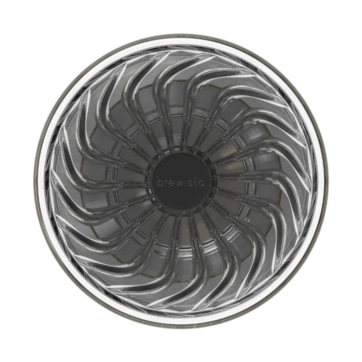 Brewista Tornado Duo Double Wall Glass Dripper - 2-4 cups - Image 4
