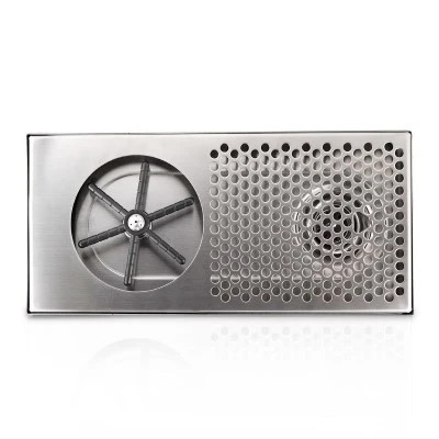 Espresso Parts 7"x15"x7/8" Rinser with Side Spray - Image 3