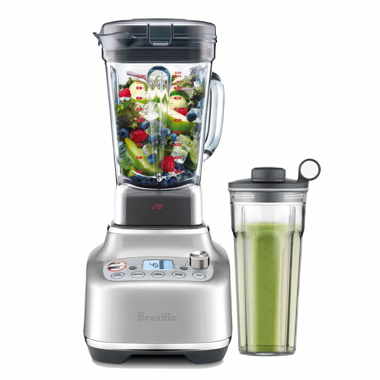 Breville Super QTM Blender - Brushed Stainless Steel