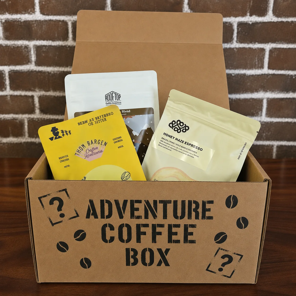 Coffee Bean Adventure Box - Dark / Explorative