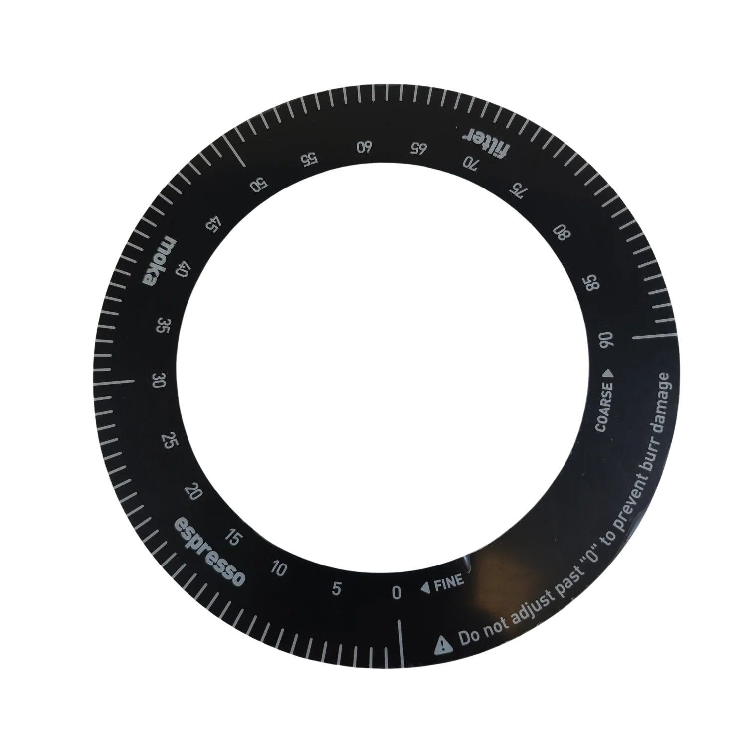 DF64 ELR Adjustment Ring Sticker