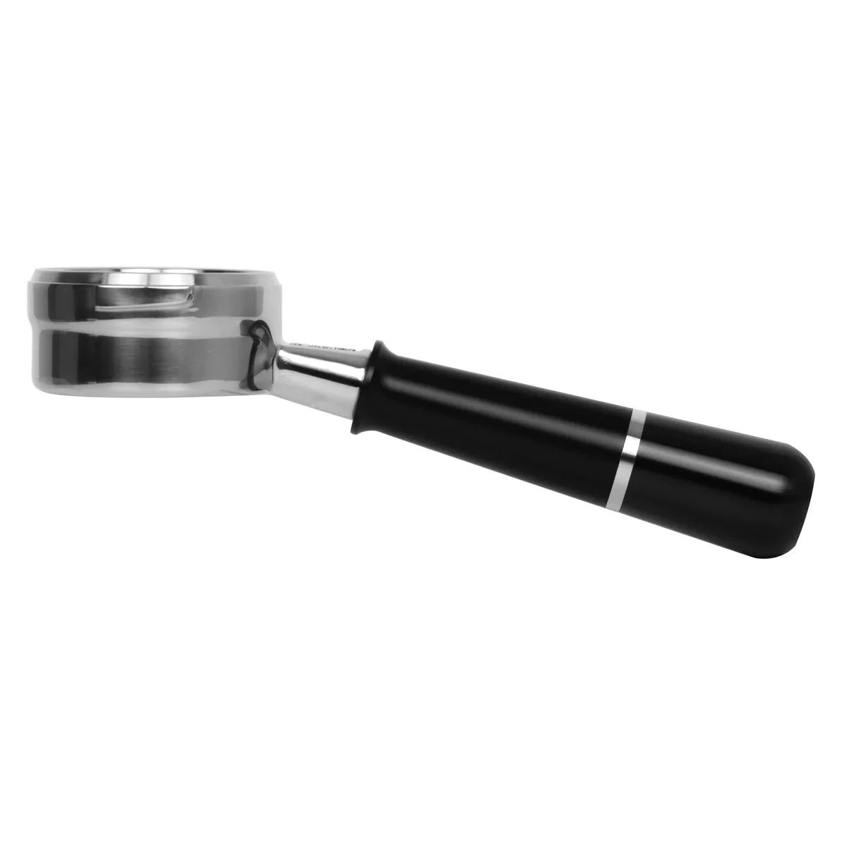Pesado Stainless Steel Bottomless Hybrid Portafilter (6.0mm) - Oak Look