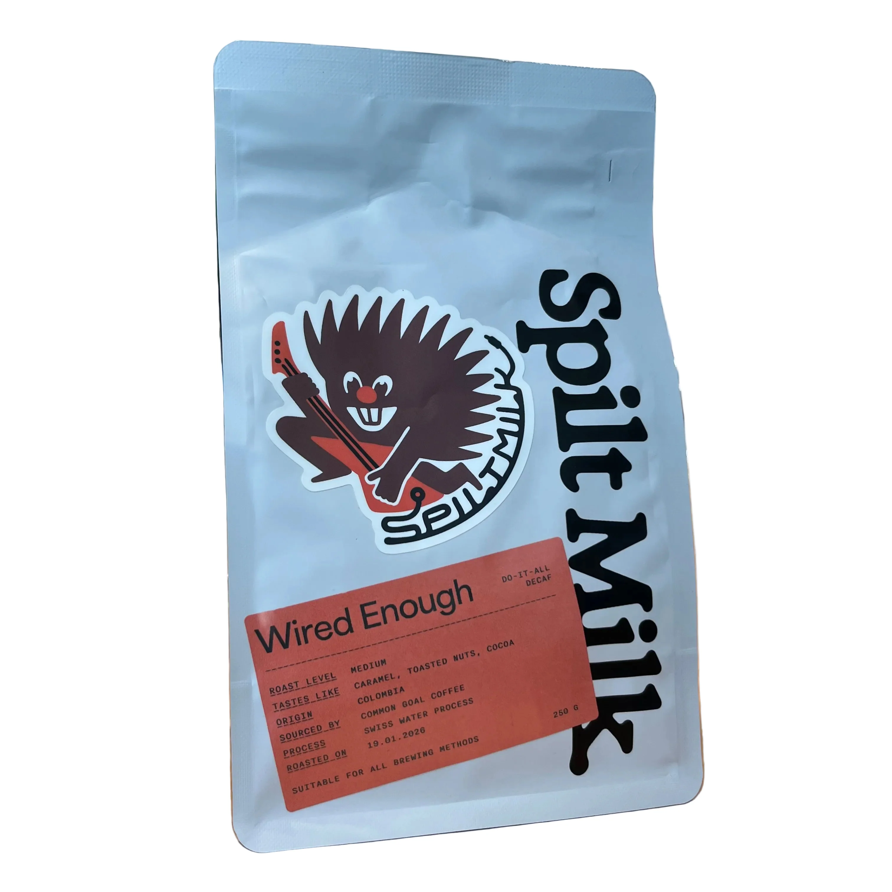 Spilt Milk - Wired Enough Decaf Coffee Beans