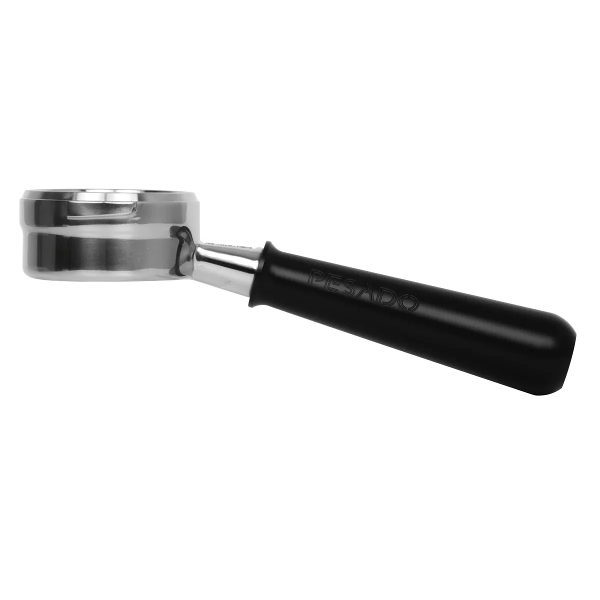 Pesado Stainless Steel Bottomless Hybrid Portafilter (6.0mm) - Oak Look - Image 17